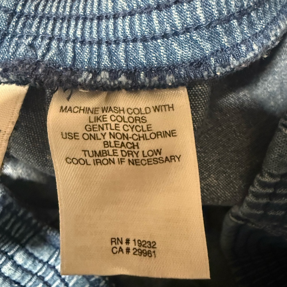 Alfred dunner Blue Denim Skirt size 14 - Picture 12 of 12
